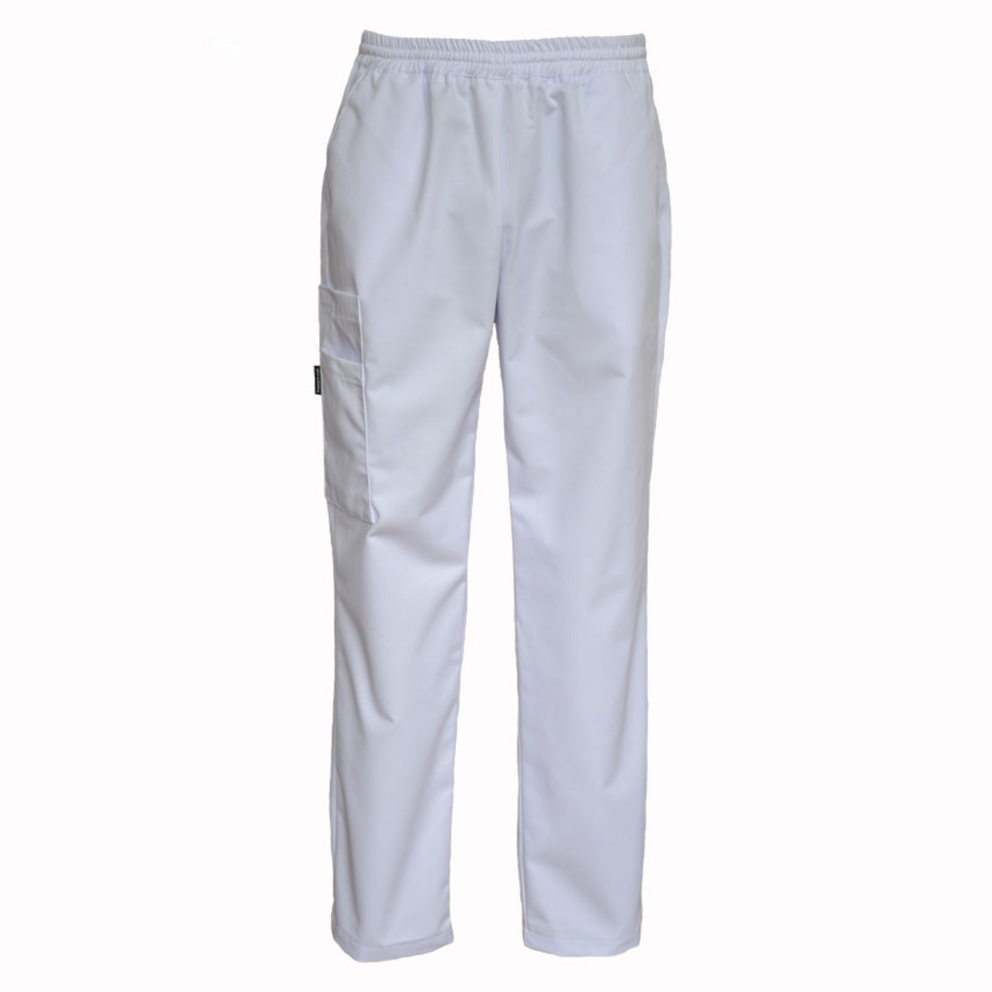 Vit vårdbyxa unisex från Almedahls hos MedicWear