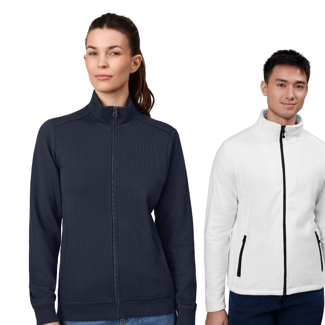 Fleecejacka för vård och omsorg