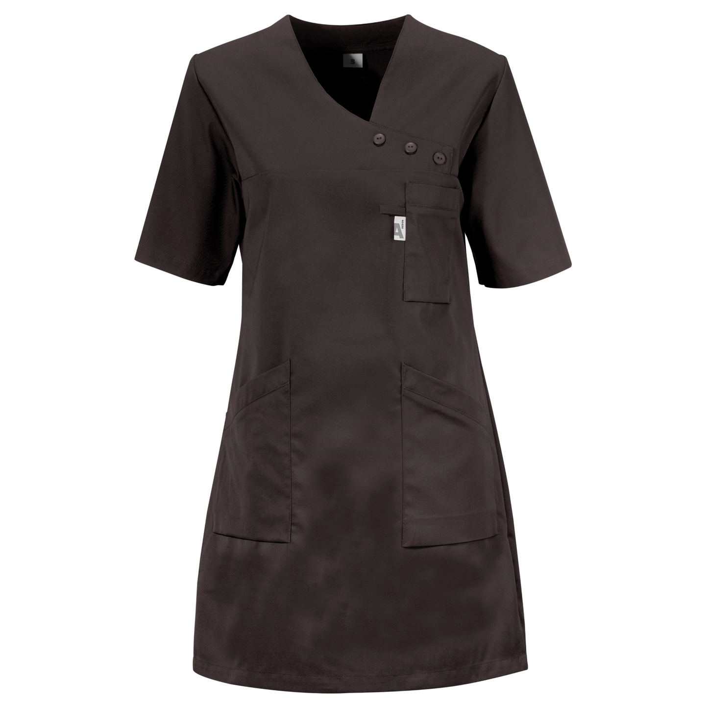 Vårdtunika brun