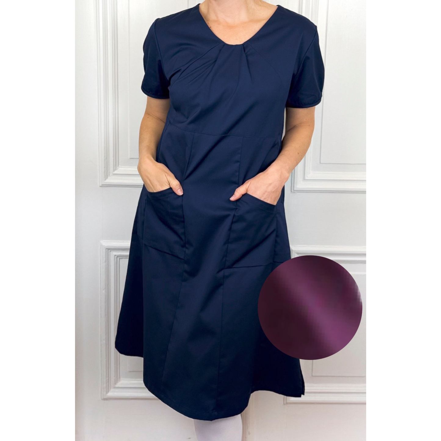 MEDICWEAR Klänning med rundad hals