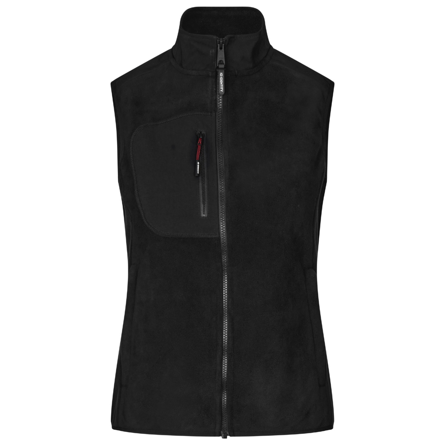 Värmeväst fleece svart
