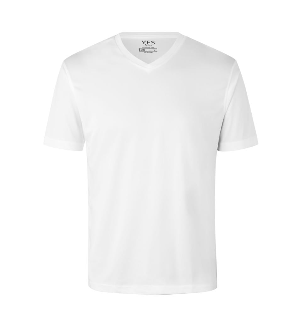 Active T-shirt V-hals, Unisex