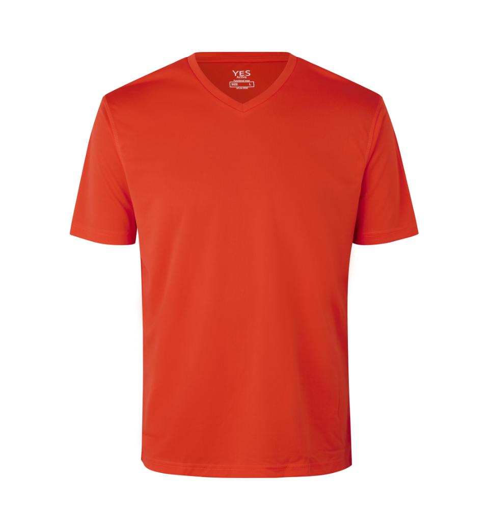 Active T-shirt V-hals, Unisex