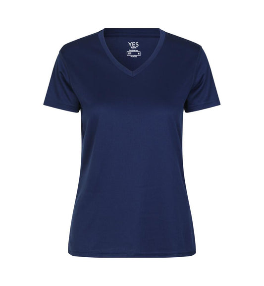 Active T-shirt V-hals, Dam