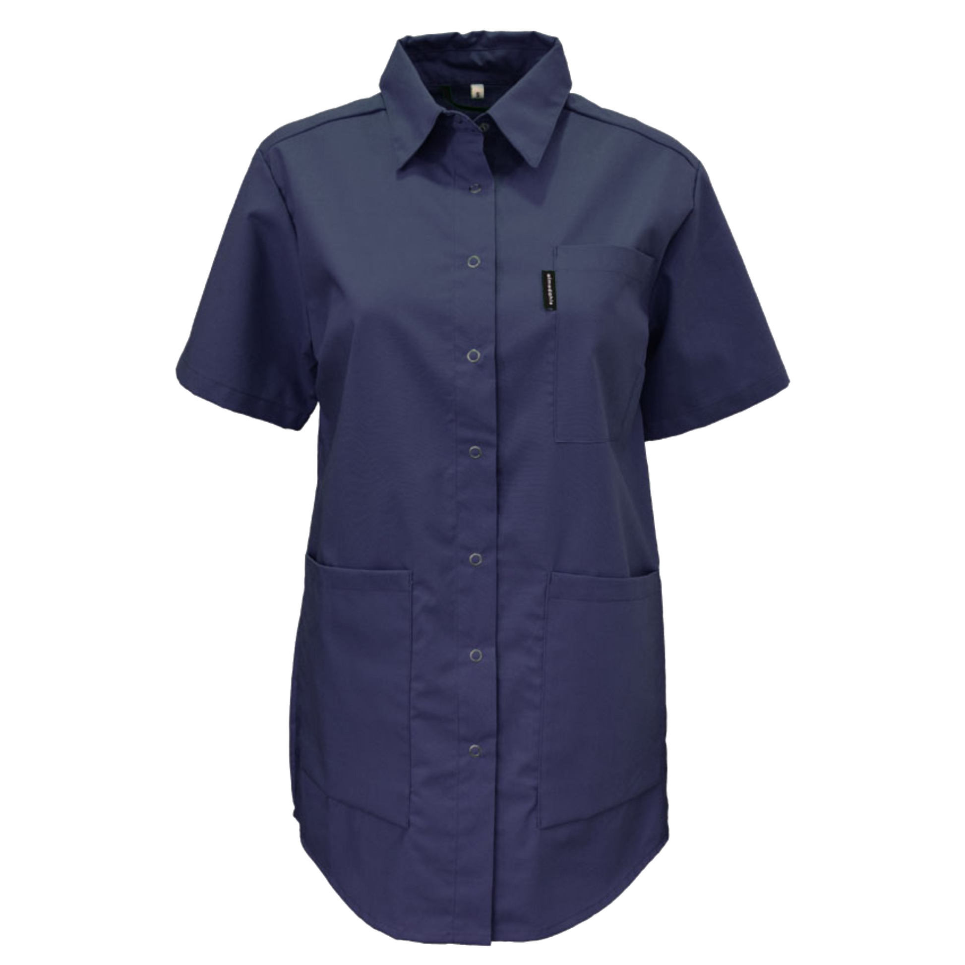 Marinblå vårdskjorta från Almedahls hos MedicWear