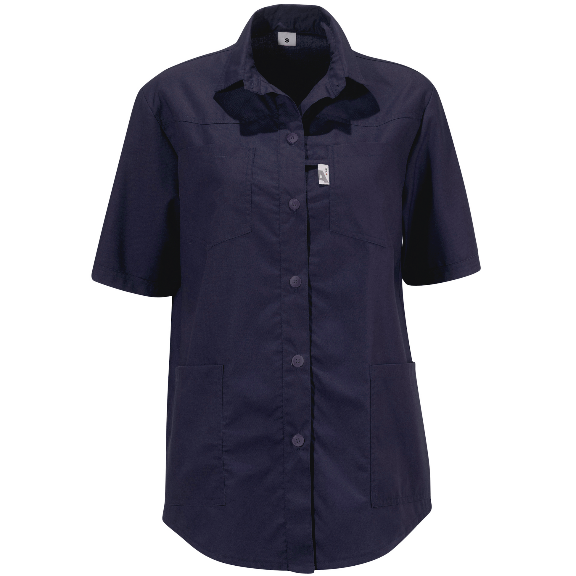 MW Basic Vårdskjorta i marin från MedicWear