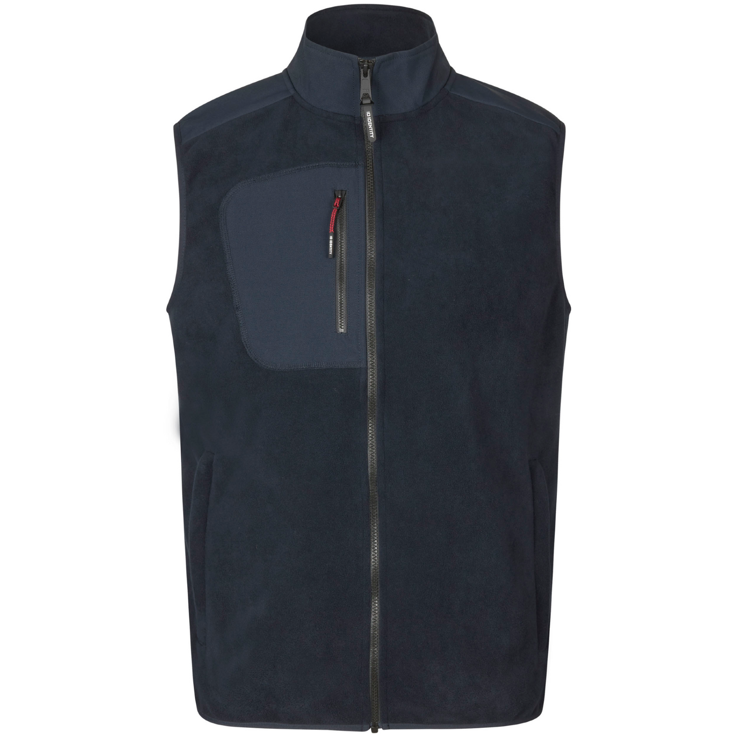 Värmeväst fleece marin