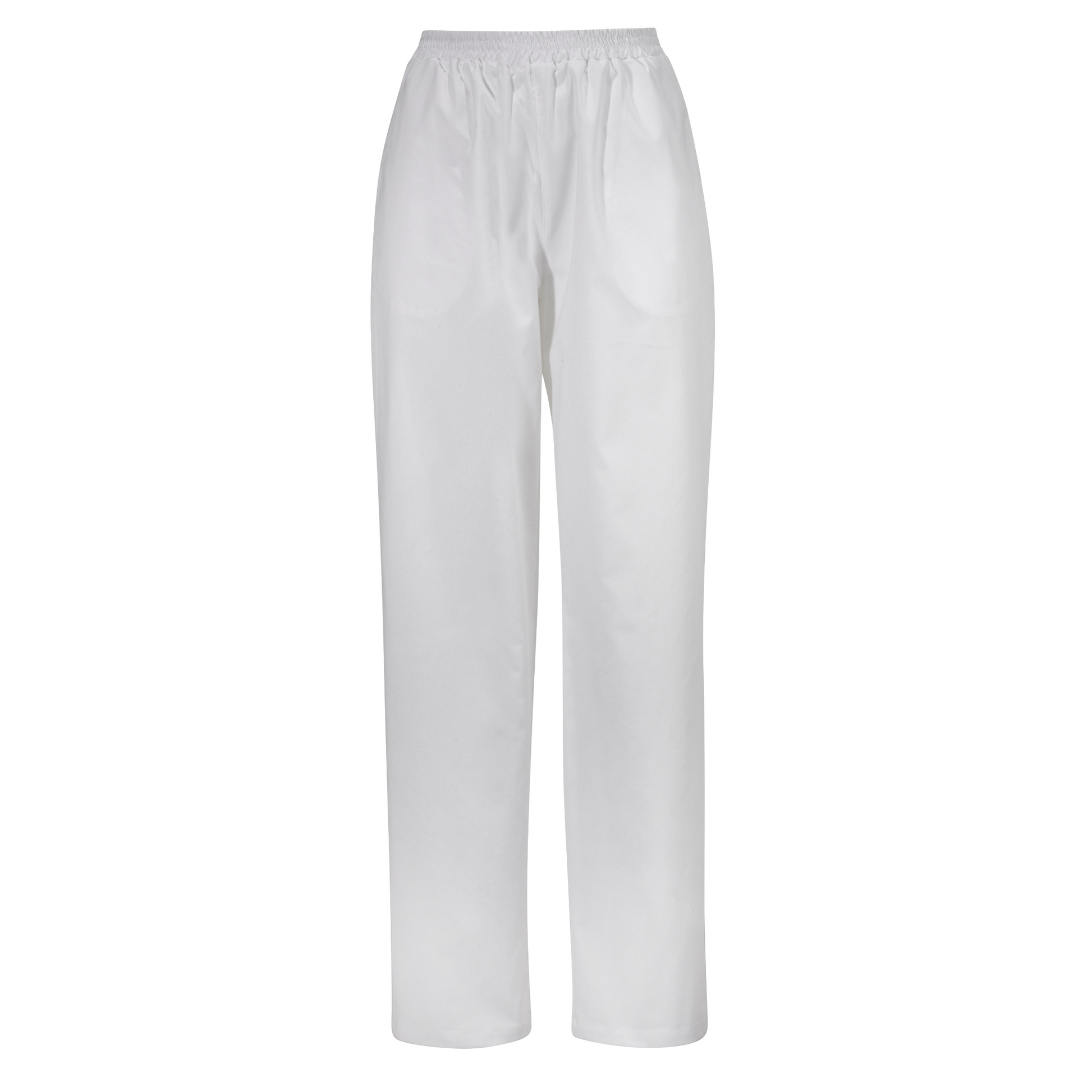 Vårdbyxa vit unisex