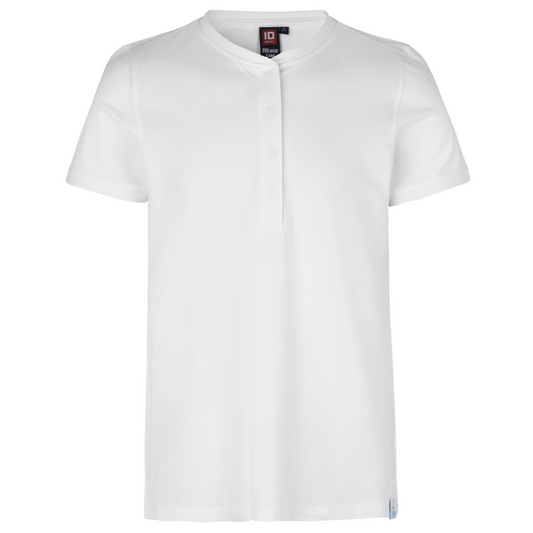 PRO Wear Kragenloses Poloshirt, Damen